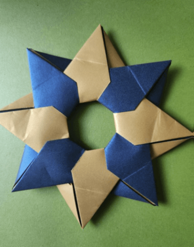 estrella modular de 8 puntas estrella modular de 8 puntas