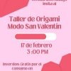 svalentin Taller de Origami Básico San Salvador
