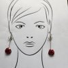 Aretes con aspecto floral